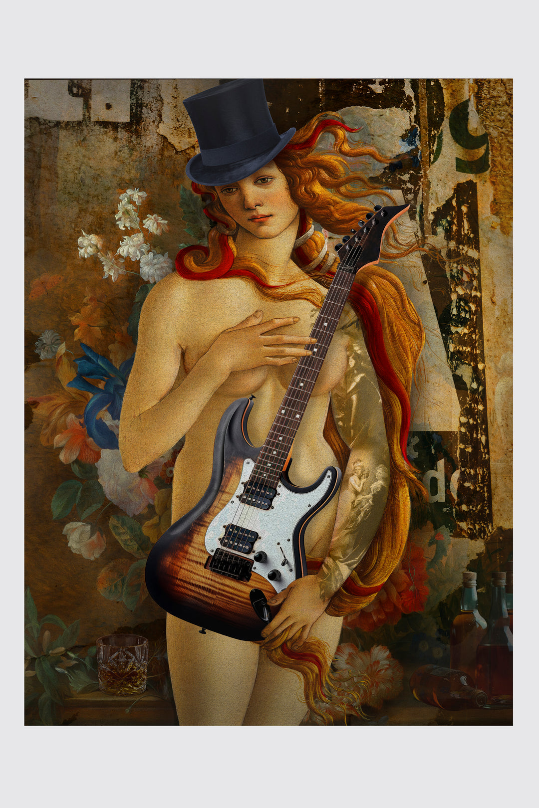Venus The Player - Up To 54" x 72"