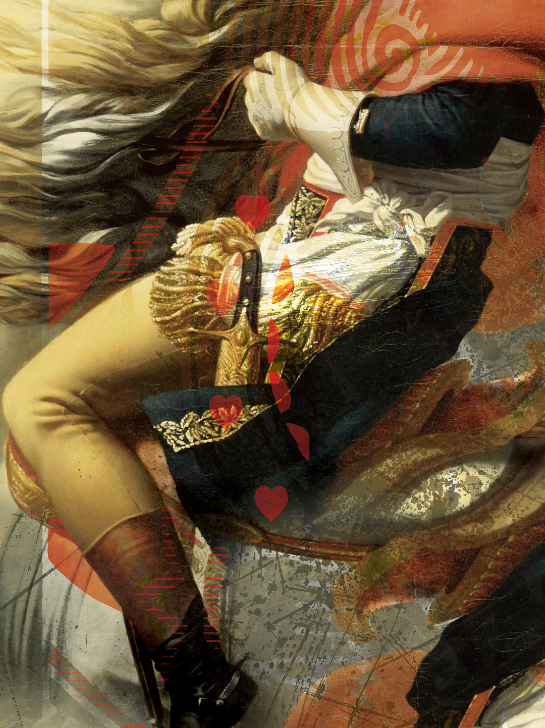 King Of Hearts - Up to 60"x90"