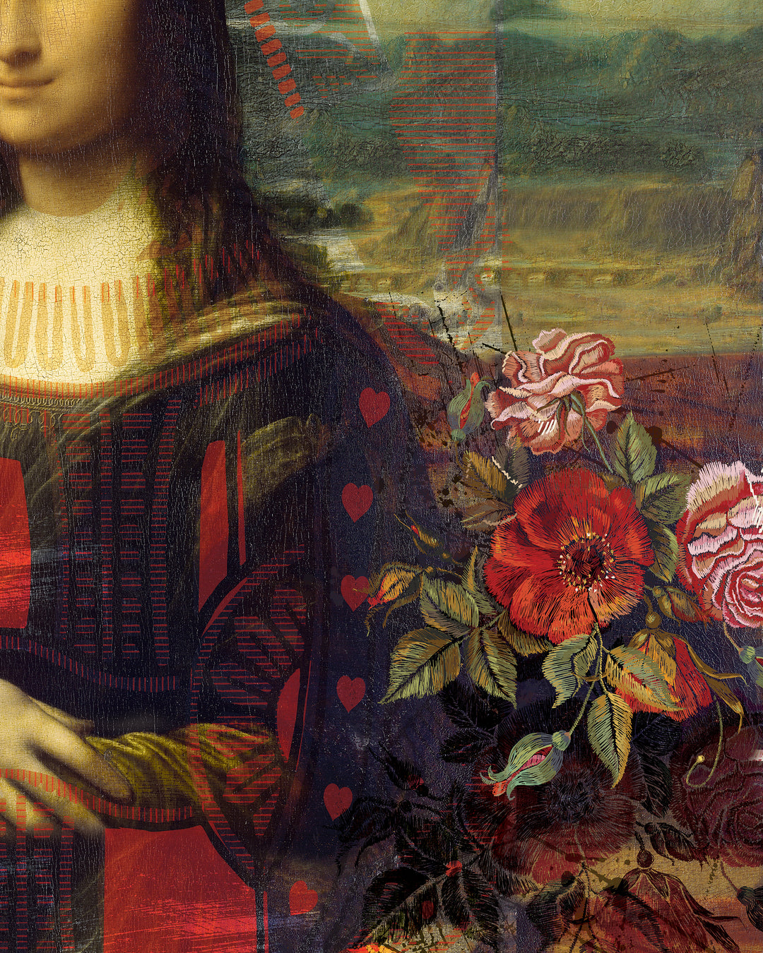 Queen Of Hearts - Up to 60"x90"