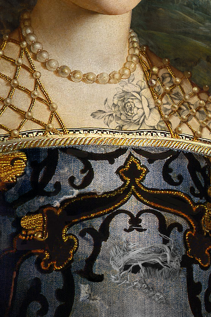 She Was A Wild Flower - Up to 46"x60"