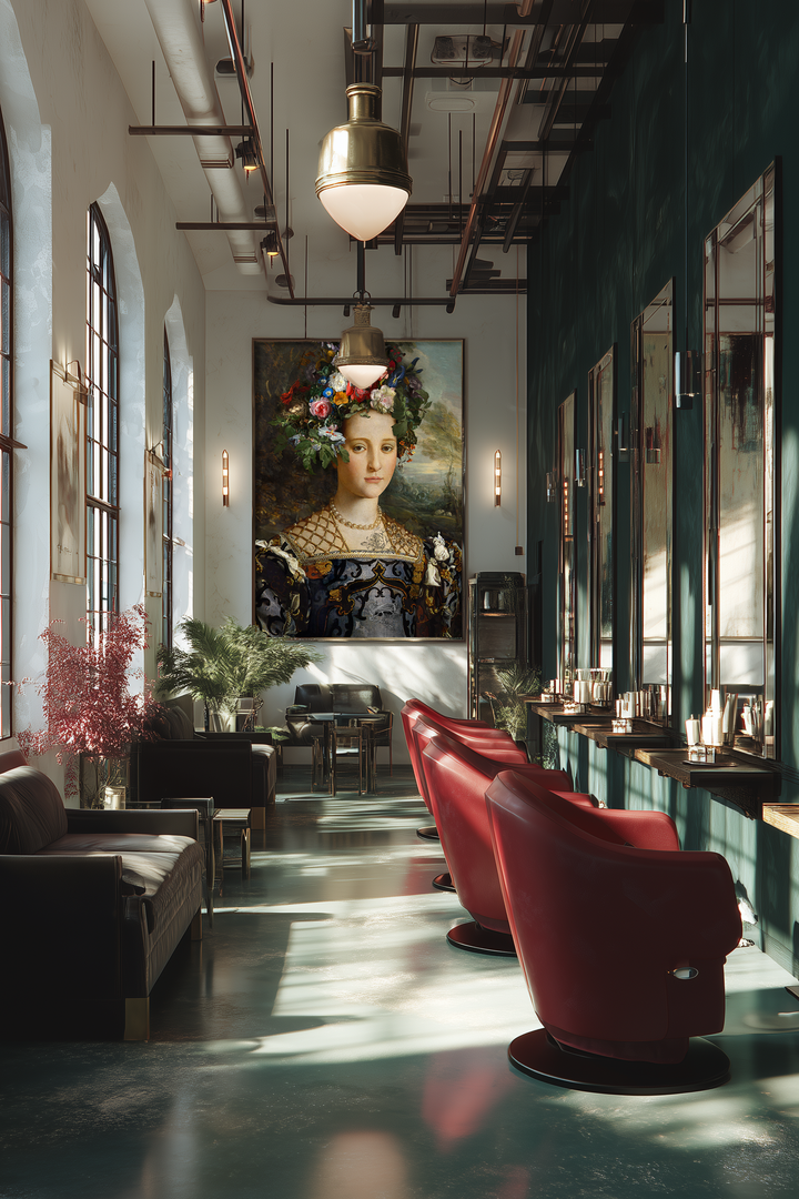 She Was A Wild Flower - Up to 46"x60"